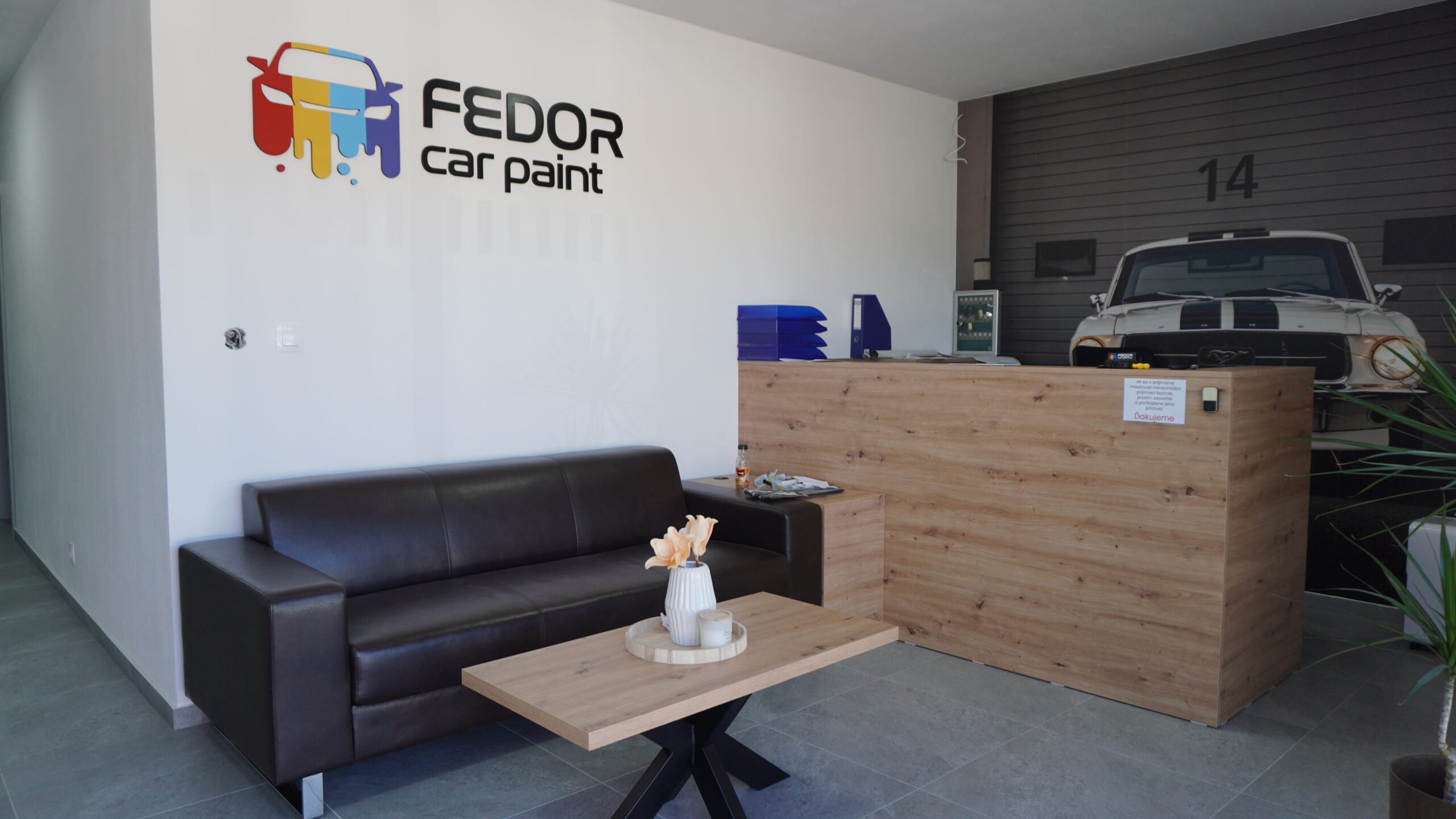 Autolakovňa - Fedor Car Paint Zákamenné recepcia